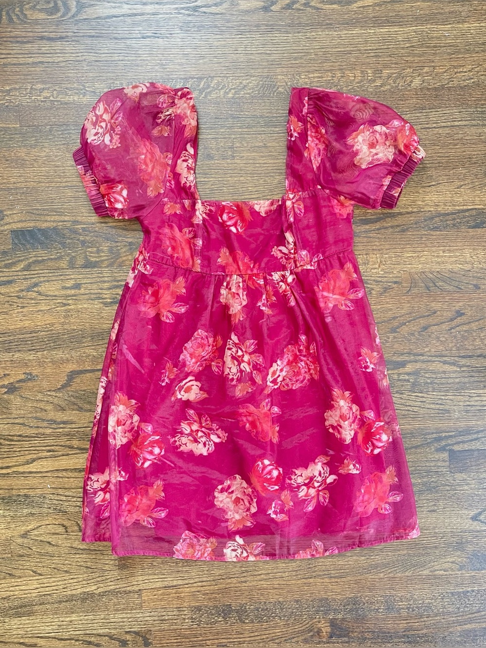 Wild Fable Mini Puff Sleeve Dress